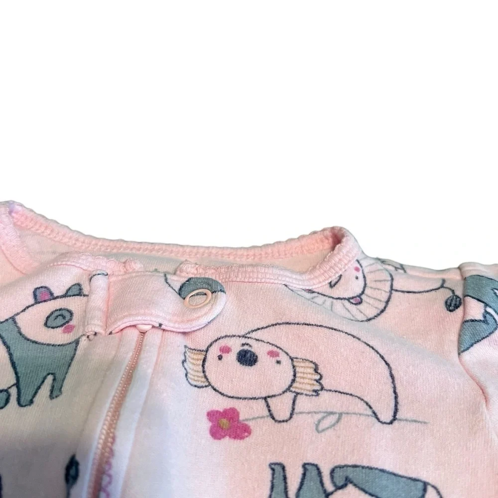 Carters zoo animal Footie Sleeper 9 months
